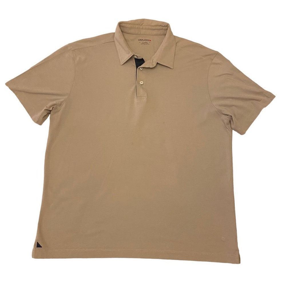 ‎UNTUCKit Gray Polo Size XL